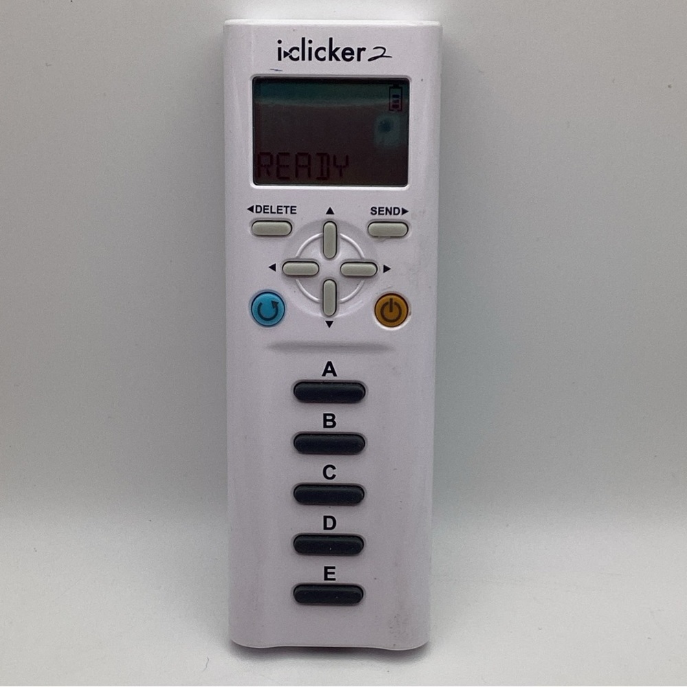 iClicker 2 Student Remote (2nd Edition) White